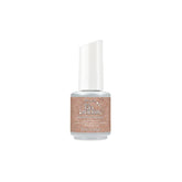 IBD Just Gel Polish in Sparkling Embers, a champagne rose LED/UV gel polish with radiant glitter for a glam statement.